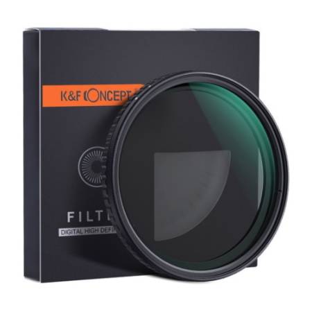 K&F Concept KF01.1135 XV38 - filtr szary, regulowany, fader